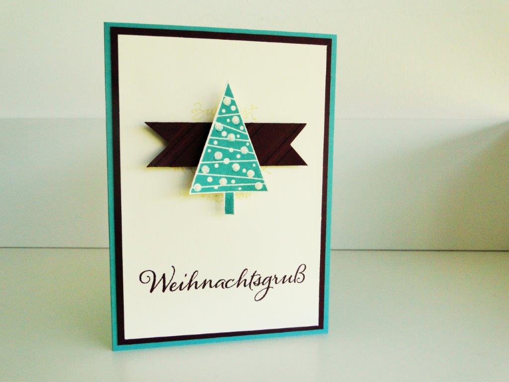 Stampin up - Christbaumfestival imc 1