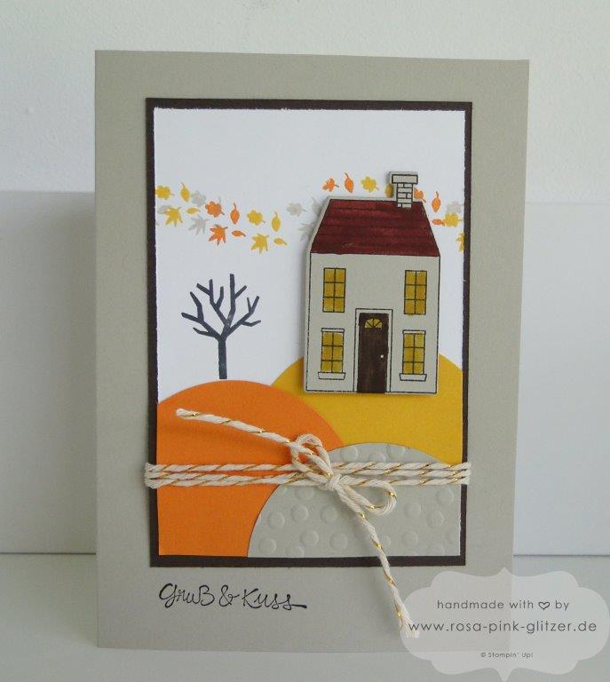 Stampin up Landshut - Aus dem Häuschen Herbst und Winter 2