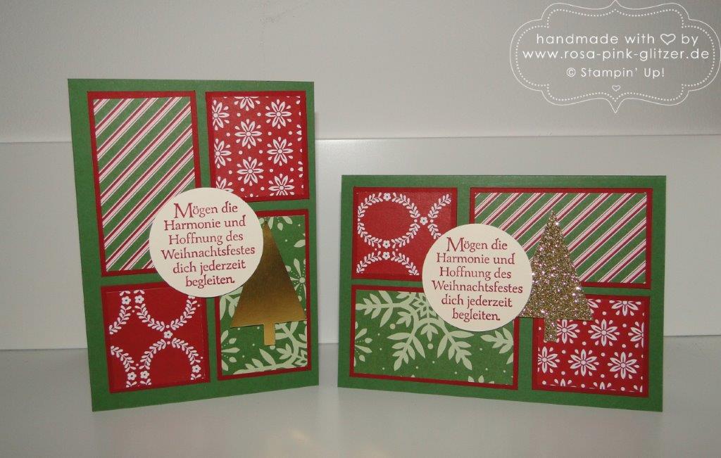 Stampin up Landshut - Last Minute Weihnachtskartenworkshop 3