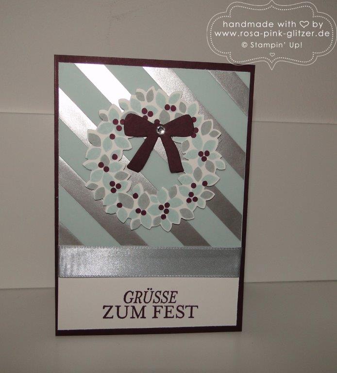 Stampin up Landshut - Last Minute Weihnachtskartenworkshop 4