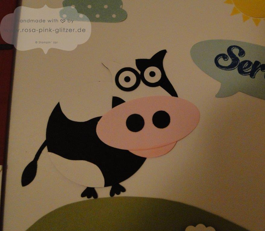 Stampin up Landshut - Schiebekarte Ziehkarte Farm Punch Art Designwettbewerb Convention 2014 6