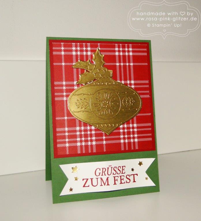 Stampin up Landshut - Traditionelle Weihnachten 1