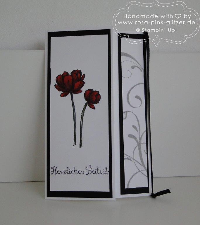 Stampin up Landshut - Trauerkarte Feierabendbastler