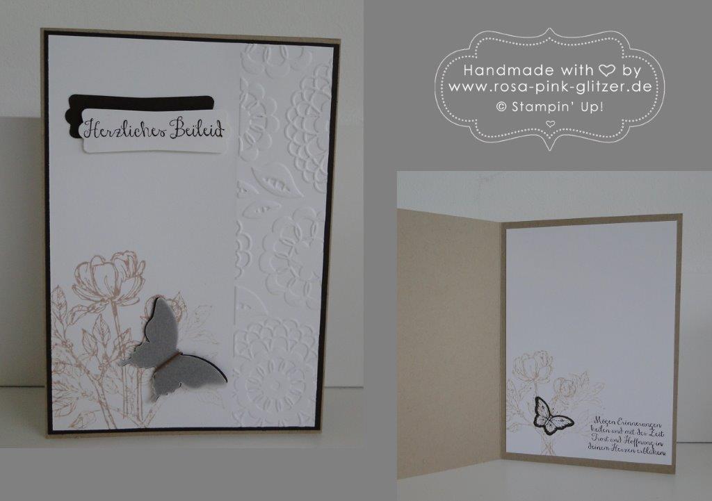 stampin up landshut - trauerkarte melanie köhler