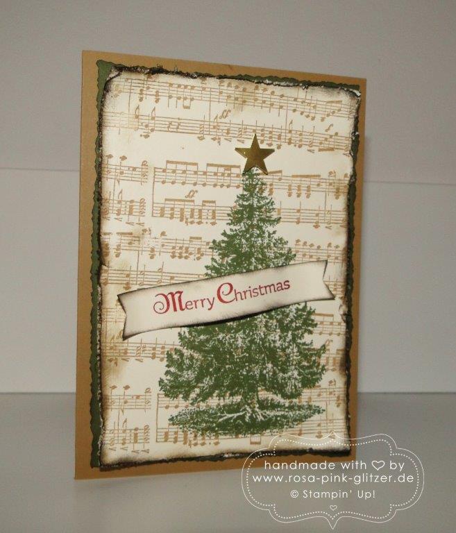 stampin up landshut - weihnachtskarte musik 3