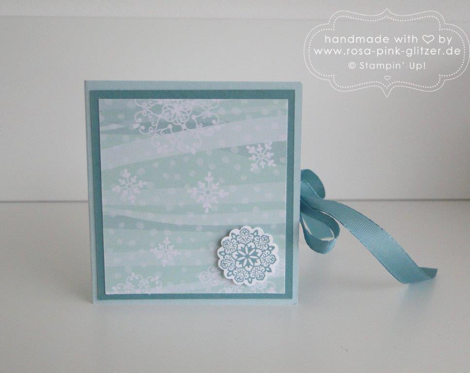 Stampin up Landshut Weihnachtsverpackung Eisfarben 1