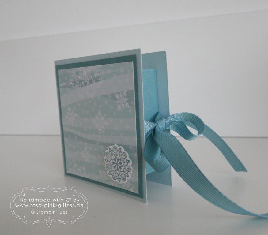 Stampin up Landshut Weihnachtsverpackung Eisfarben 3