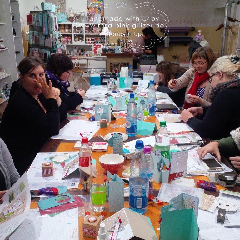 Stampin up Landshut - Weihnachtsworkshop Fräulein Moni 16