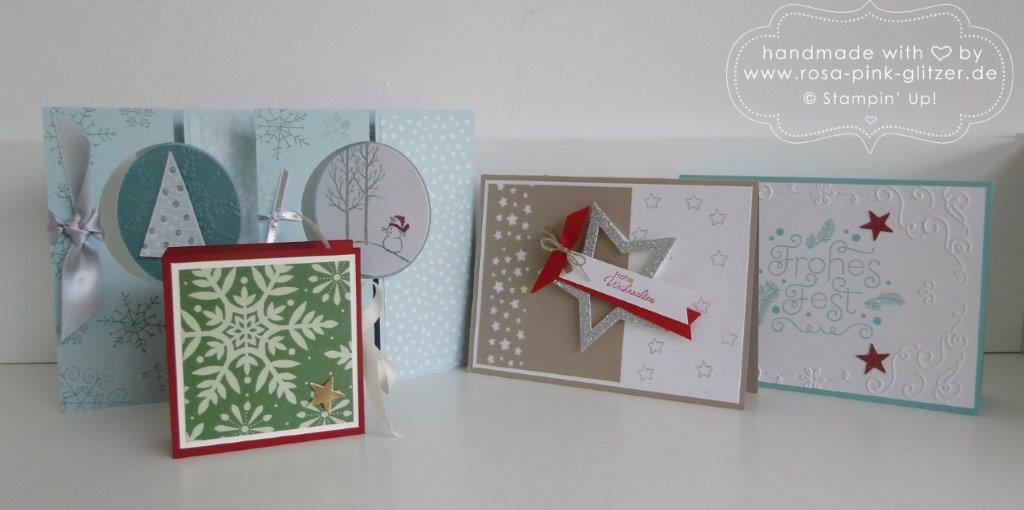 Stampin up Landshut Weihnachtsworkshop Fräulein Moni 1