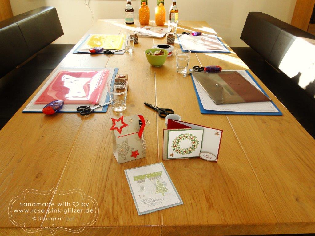 Stampin up landshut - Weihnachtsworkshop November 2014 1