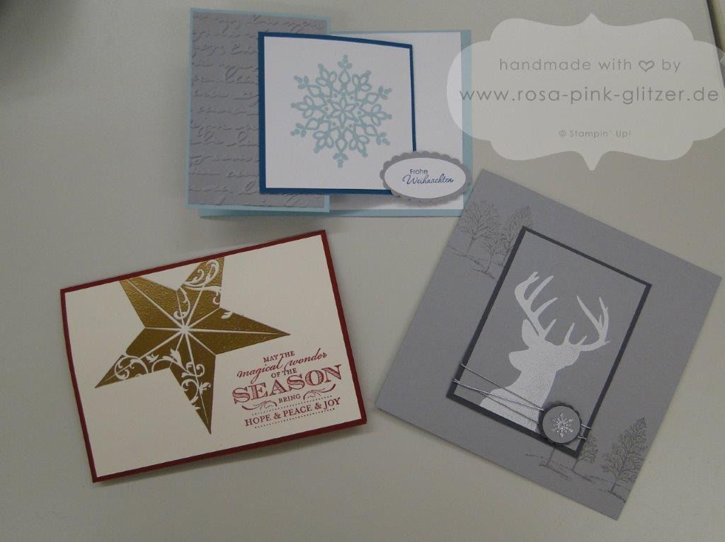 Stampin up Landshut - Embossing Workshop Feldkirchen 1