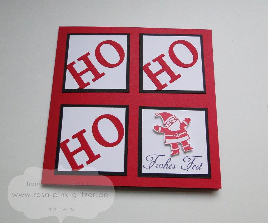 Stampin up Landshut - HoHoHo Karte Nikolaus