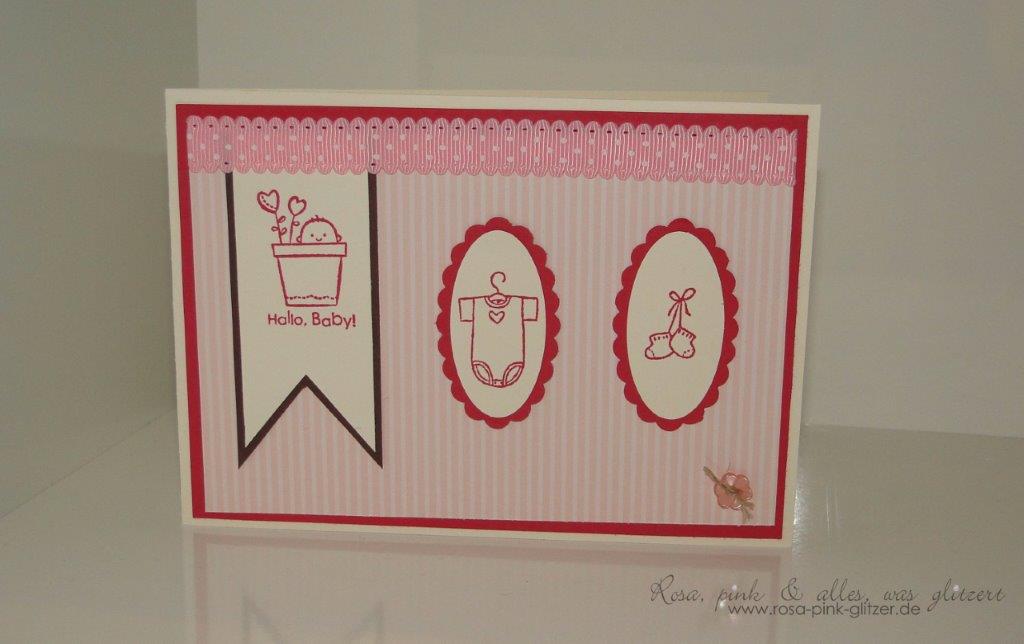 Stampin up Landshut - imc100 - Fürs Baby Grüße für Glückspilze