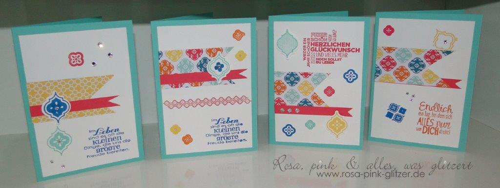 Stampin up Landshut - Mosaic Madness Workshop Projekt