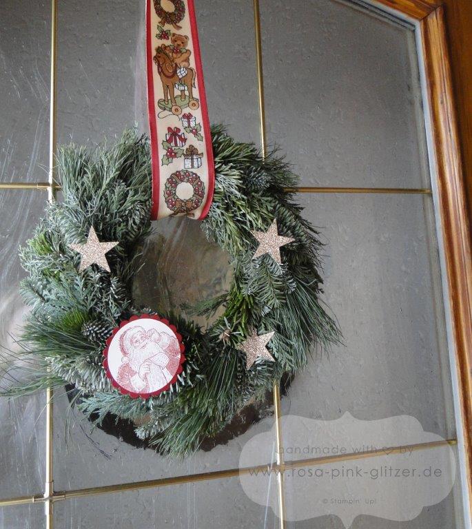 Stampin up Landshut - Türkranz Weihnachten Wunschliste Nikolaus 1