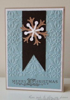 StampinupLandshut-Weihnachtskarte-Snowflake