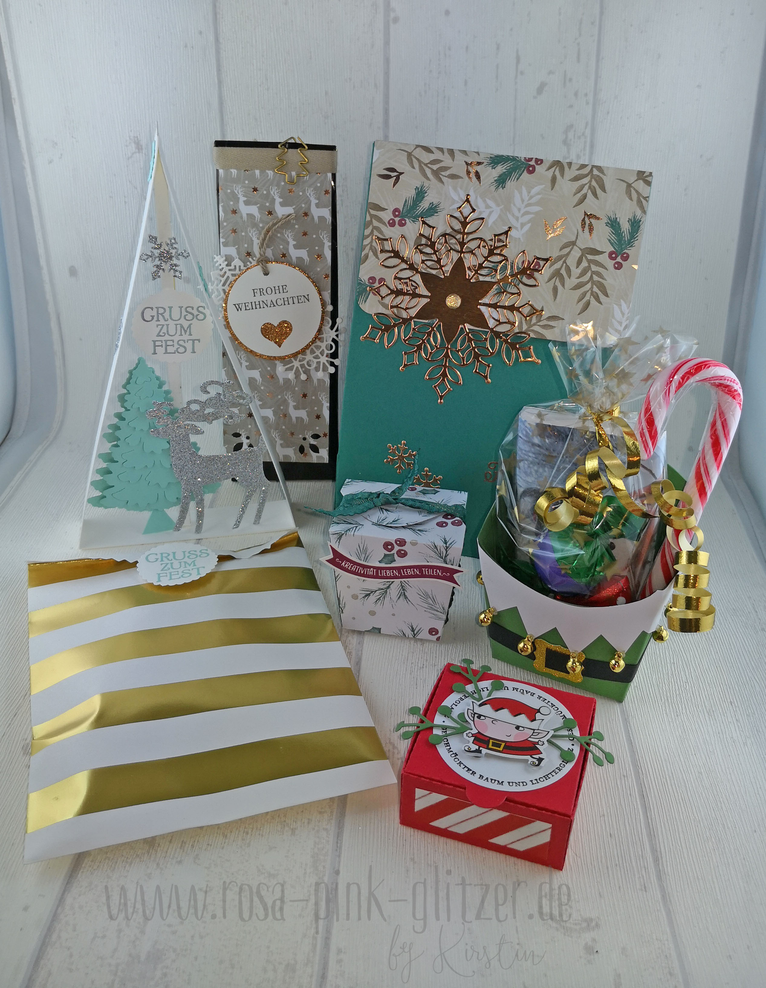 Stampin up Landshut - Teamweihnachtsfeier 2018 Swaps